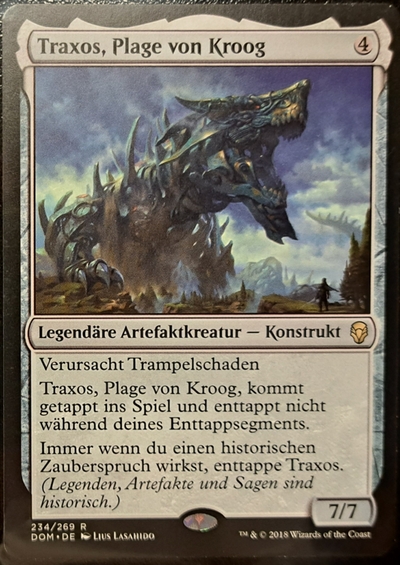 Kreatur "Traxos, Plage von Kroog"